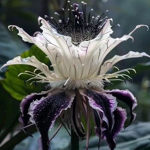 😈🌿 Devil orchid – The Dark Elegance of Nature 🖤🌺