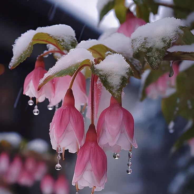 [Copy]🌸Fuchsia (Hanging Begonia)🌸 – Elegant and Graceful Blooms1