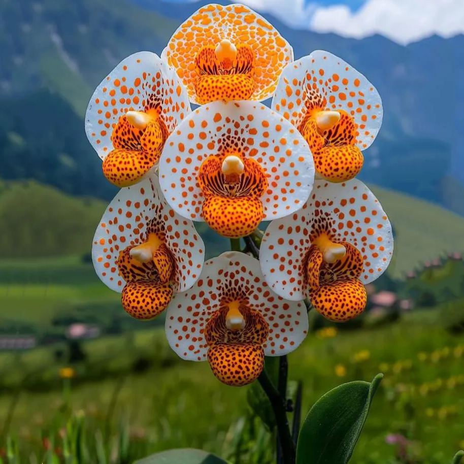 🌸 Fairy Orchid (Dracula simia) - Nature's Little Fairies