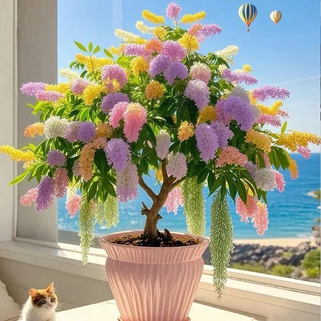 🌈 Tassel Tree Seeds -Orange