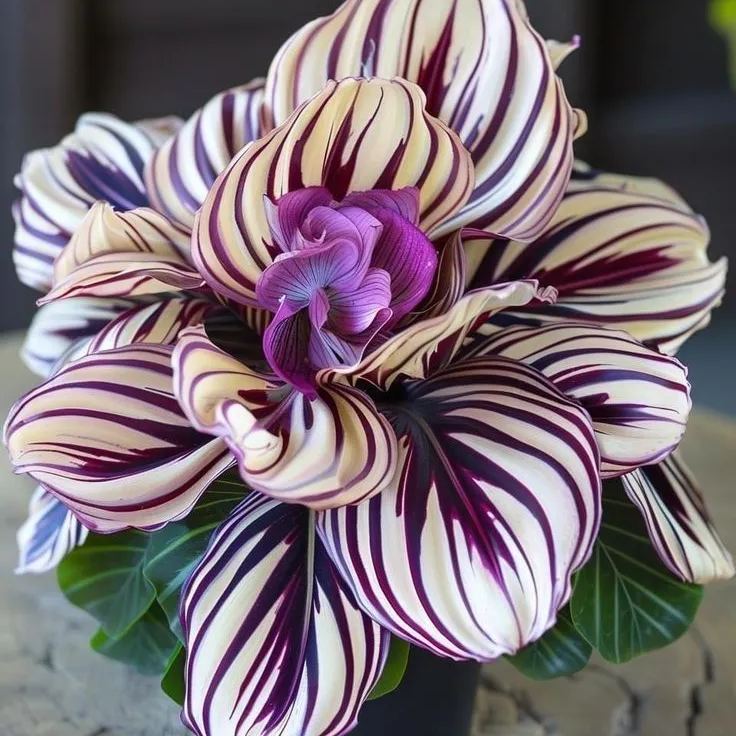 🎨 Sunset Hibiscus – A Vortex of Color and Beauty