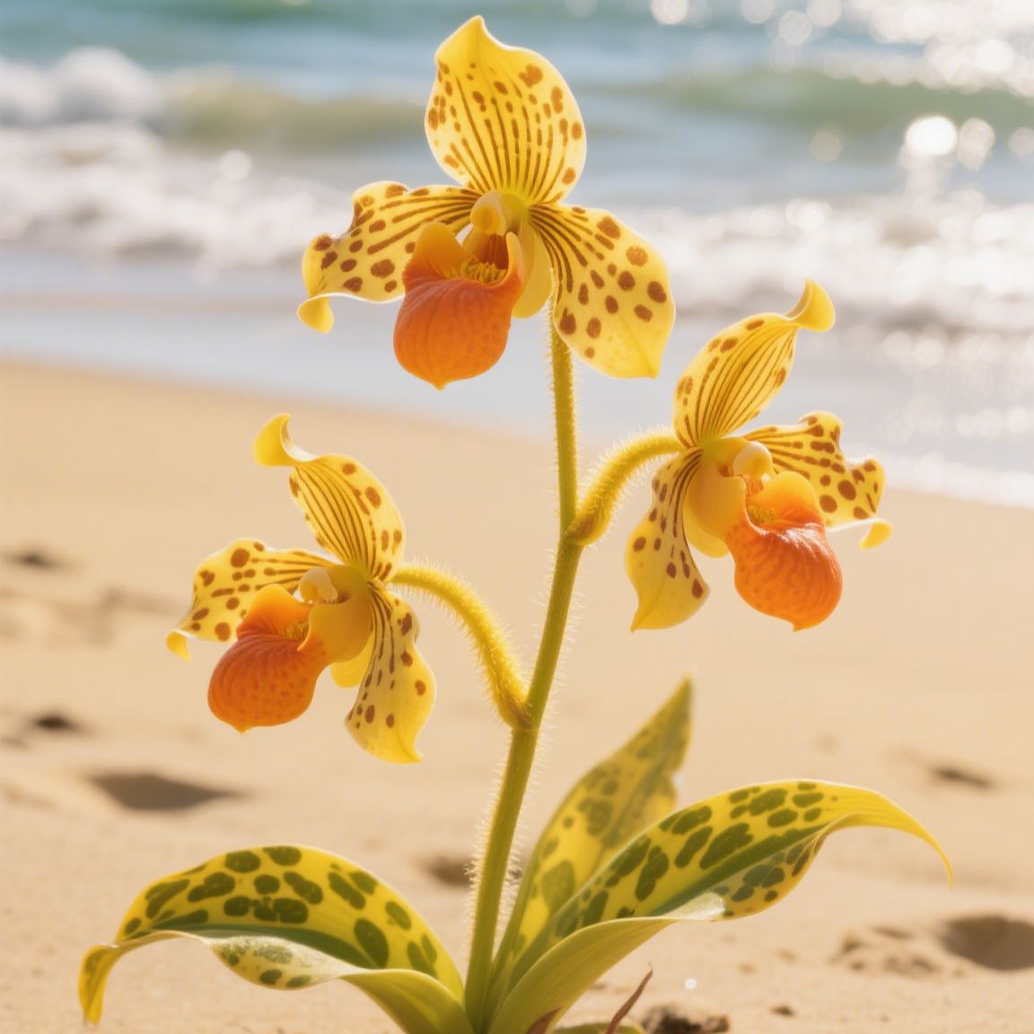 🌿 Bloom with Grace: Slipper Orchids – Nature’s Most Elegant Surprise 💕