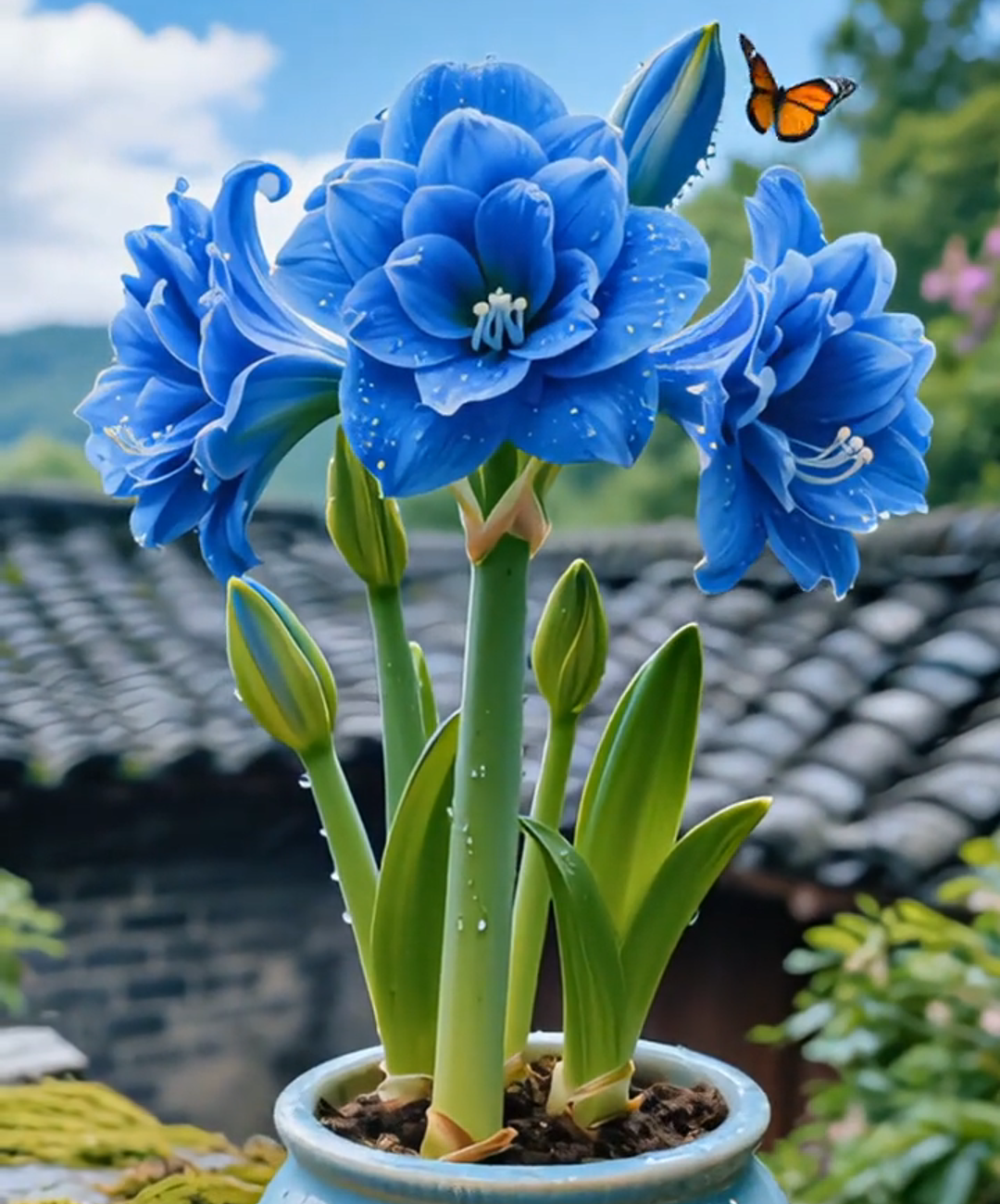 🌺 Amaryllis Bulbs– Dramatic Blooms, Effortless Grace! 🌿✨