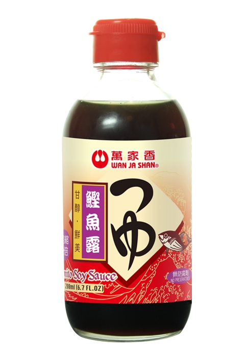 萬家香鰹魚露 Ｗan ja Shan-Bonito Soy Sauce 450ml