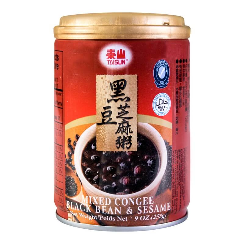 泰山 黑豆芝麻粥 Mixed Congee Black & sesame 255g