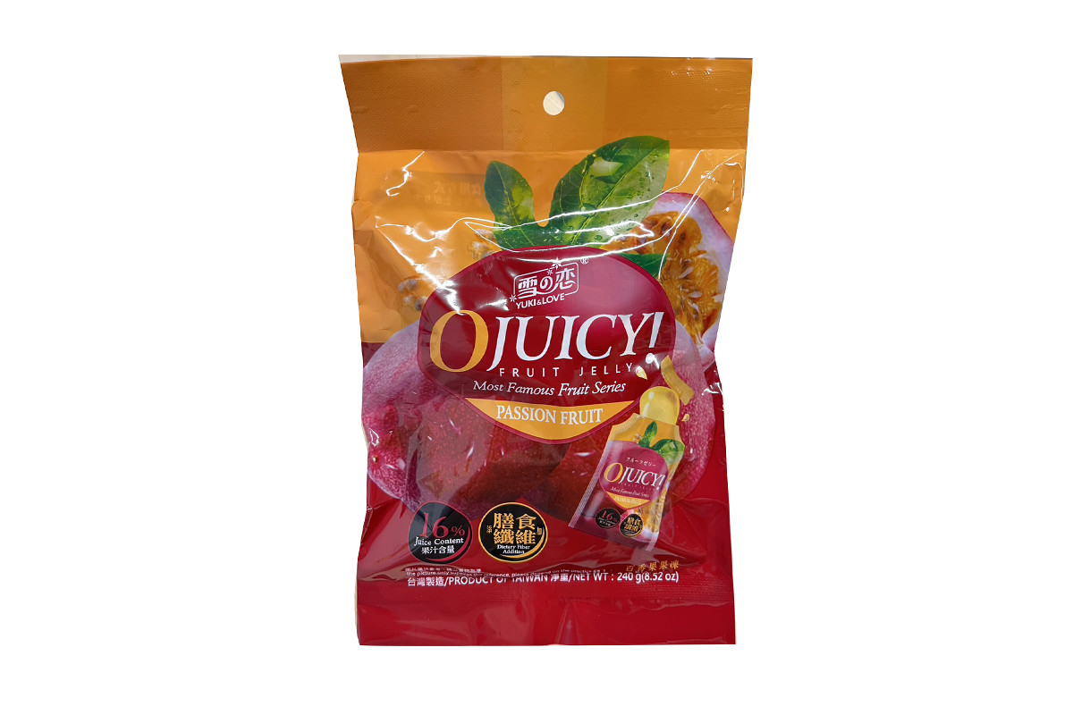 雪之戀 水平式百香果凍 SG Passion Fruit Jelly240g