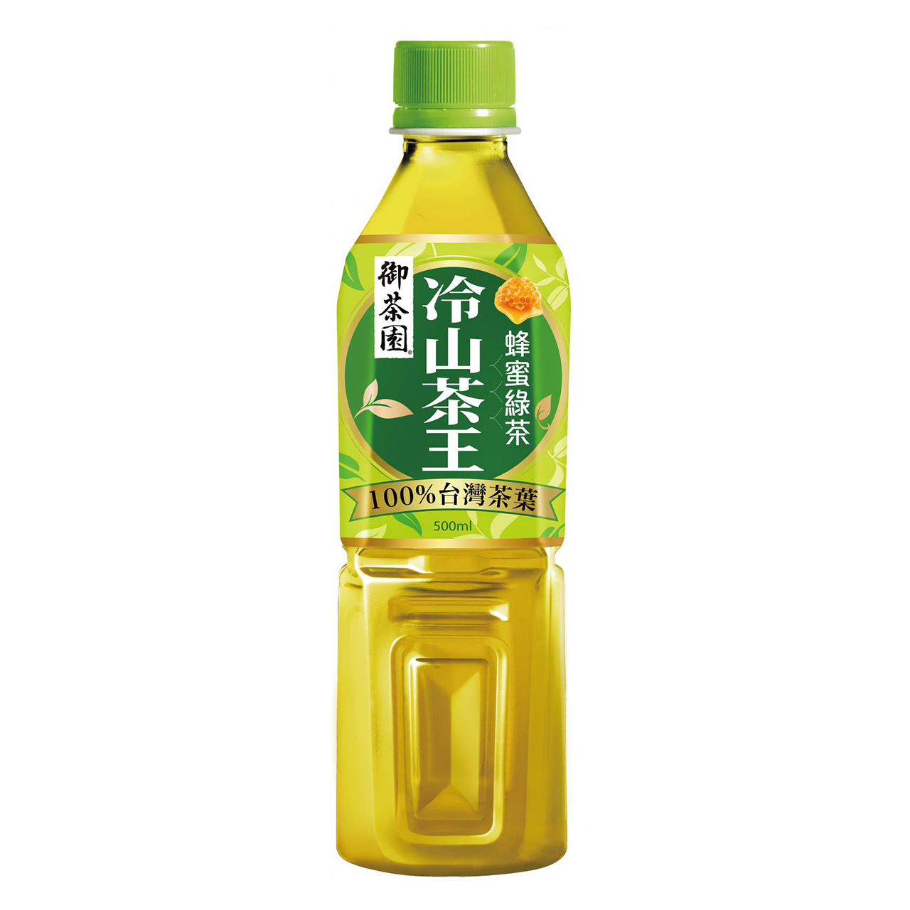 御茶園冷山茶王 蜂蜜綠茶 500ml