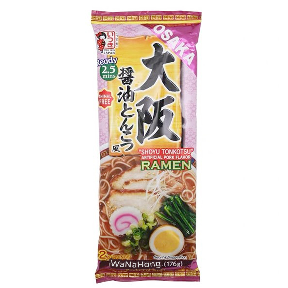 五木 大阪醬油豬骨拉麵 2人份 Itsuki Osaka Shoyu Tonkotsu Ramen 176G 