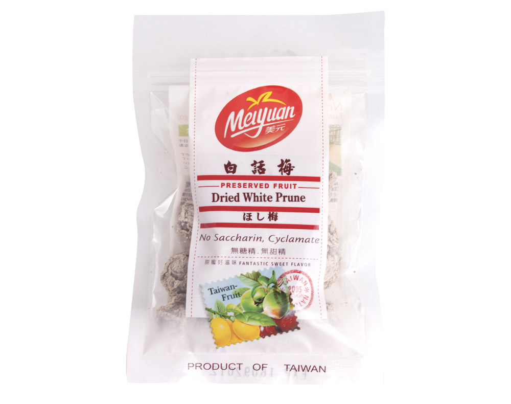 美元白話梅肉 Dried Seedless White Prune30g