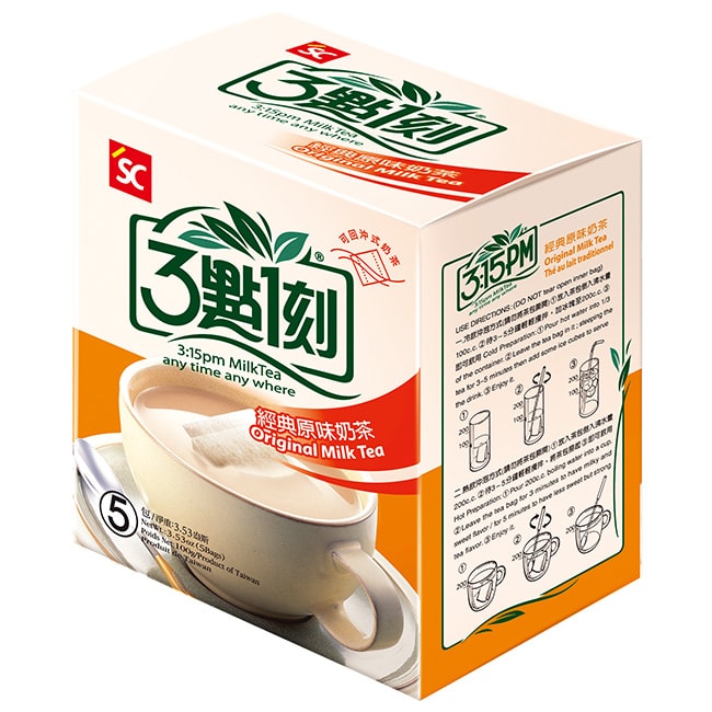 三點一刻 經典原味奶茶 Original Black Tea with Creamer100g
