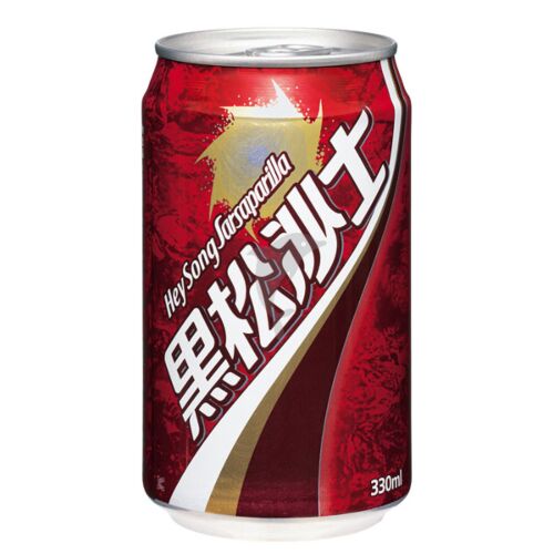 黑松沙士 330ml HS-Sarsaparilla Drink