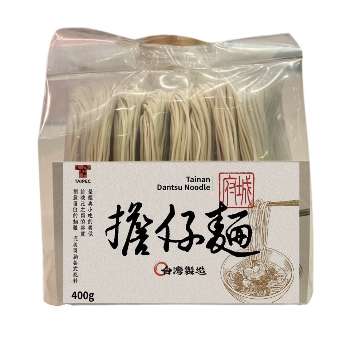 台南 城府擔仔麵 Tainan Dantsu Noodle 400g