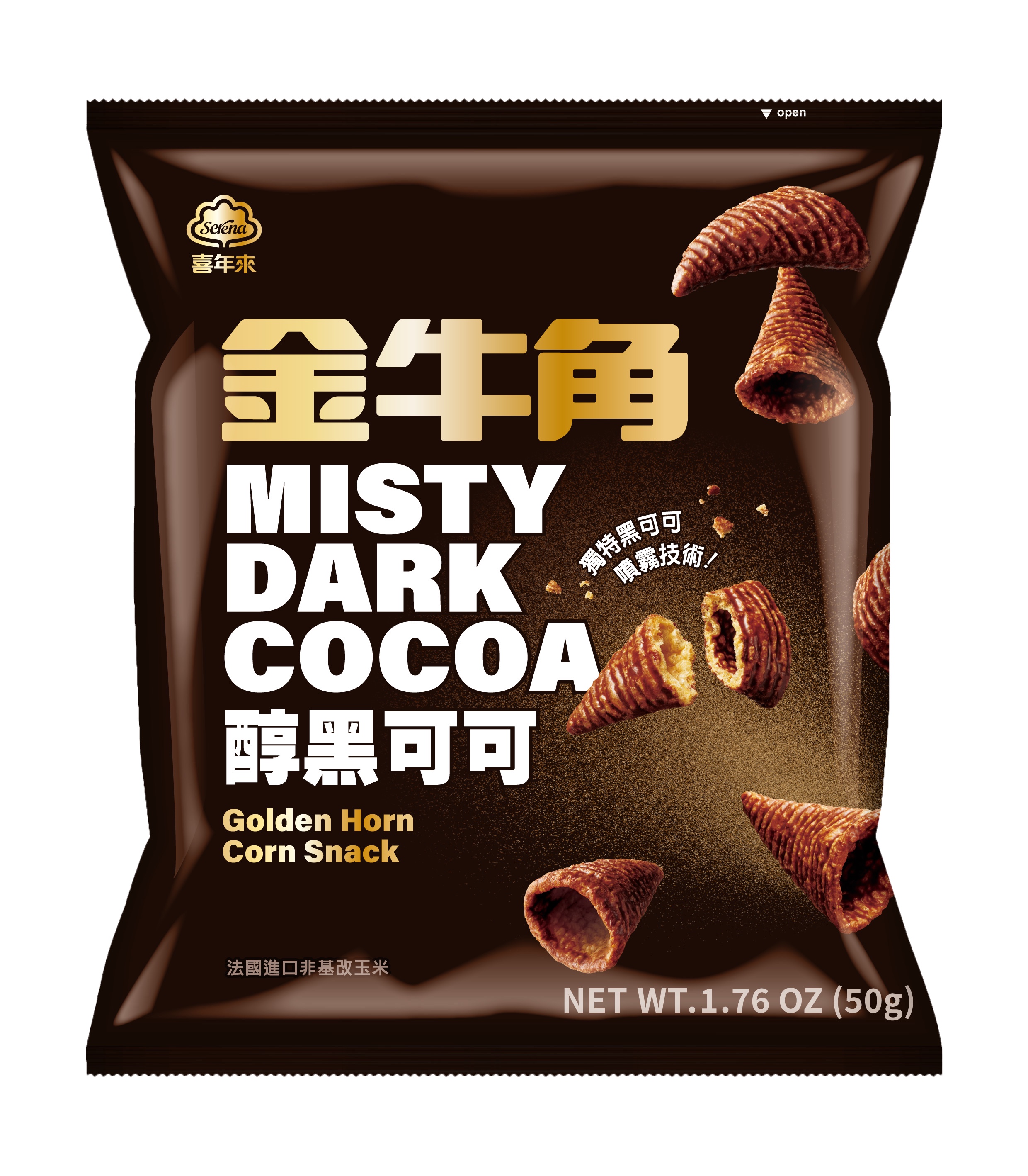 喜年來 金牛角 巧克力味 Corn Snack 50g