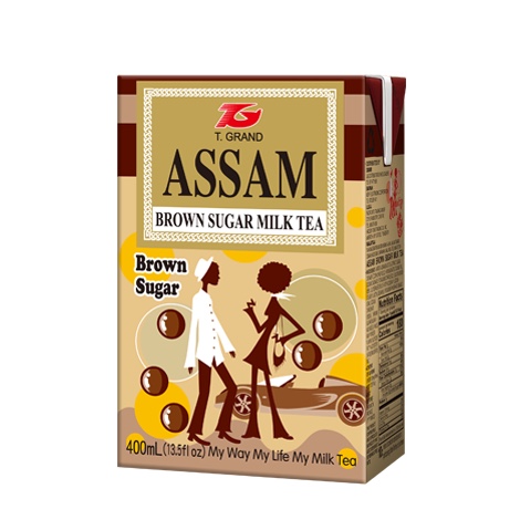 阿薩姆 黑糖珍珠奶茶口味 Assam Brown Sugar Milk Tea 400ml