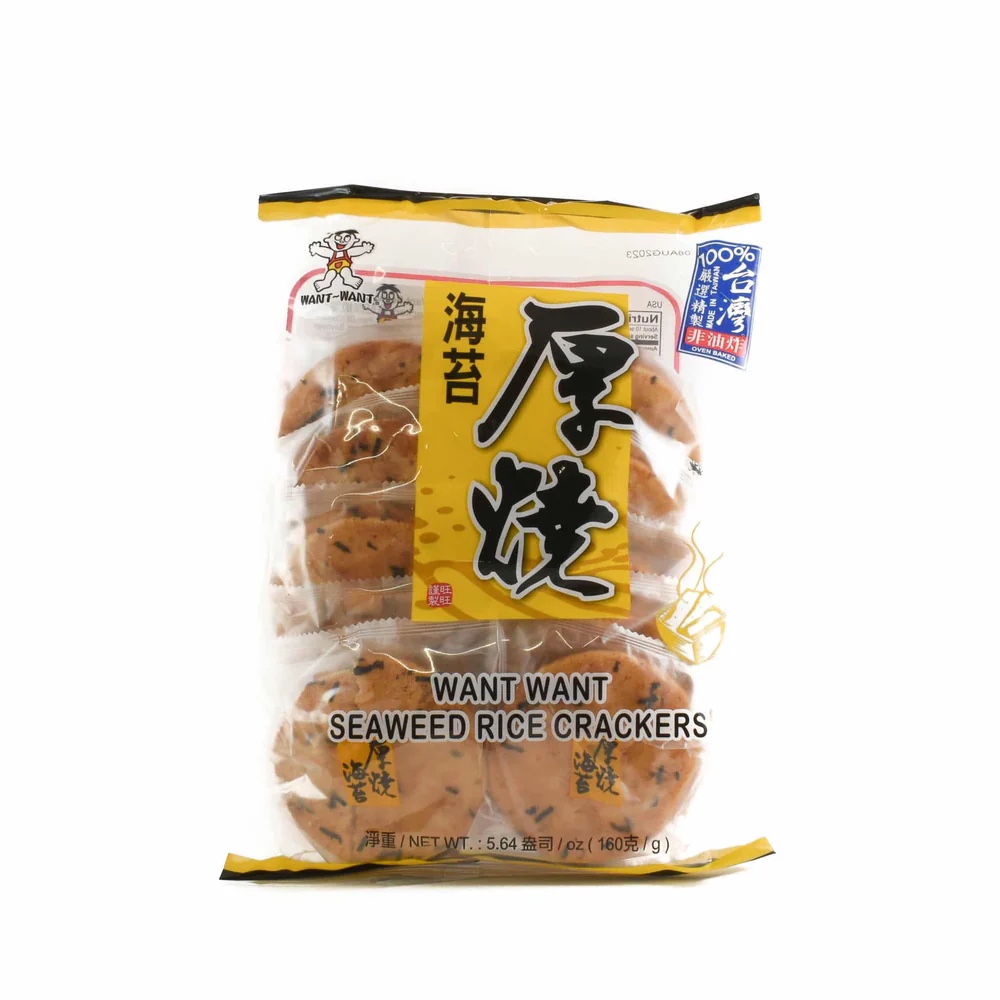 厚燒海苔 Seaweed Rice Crackers 160g