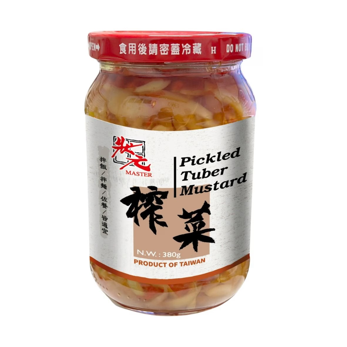 狀元 榨菜 Pickled Tuber Mustard 380g