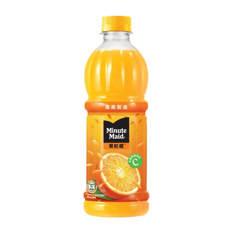 香港版 美粒果橙汁Orange Juice Drink