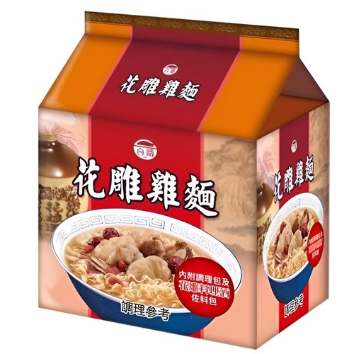 台湾菸酒 - 花雕雞麵 (3連包) TTL - Chicken Flavour Instant N