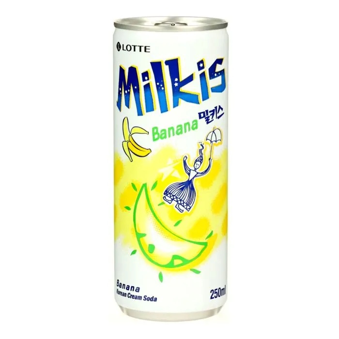 Lotto Milkis - Banana Flavour Cream Soda 250ml