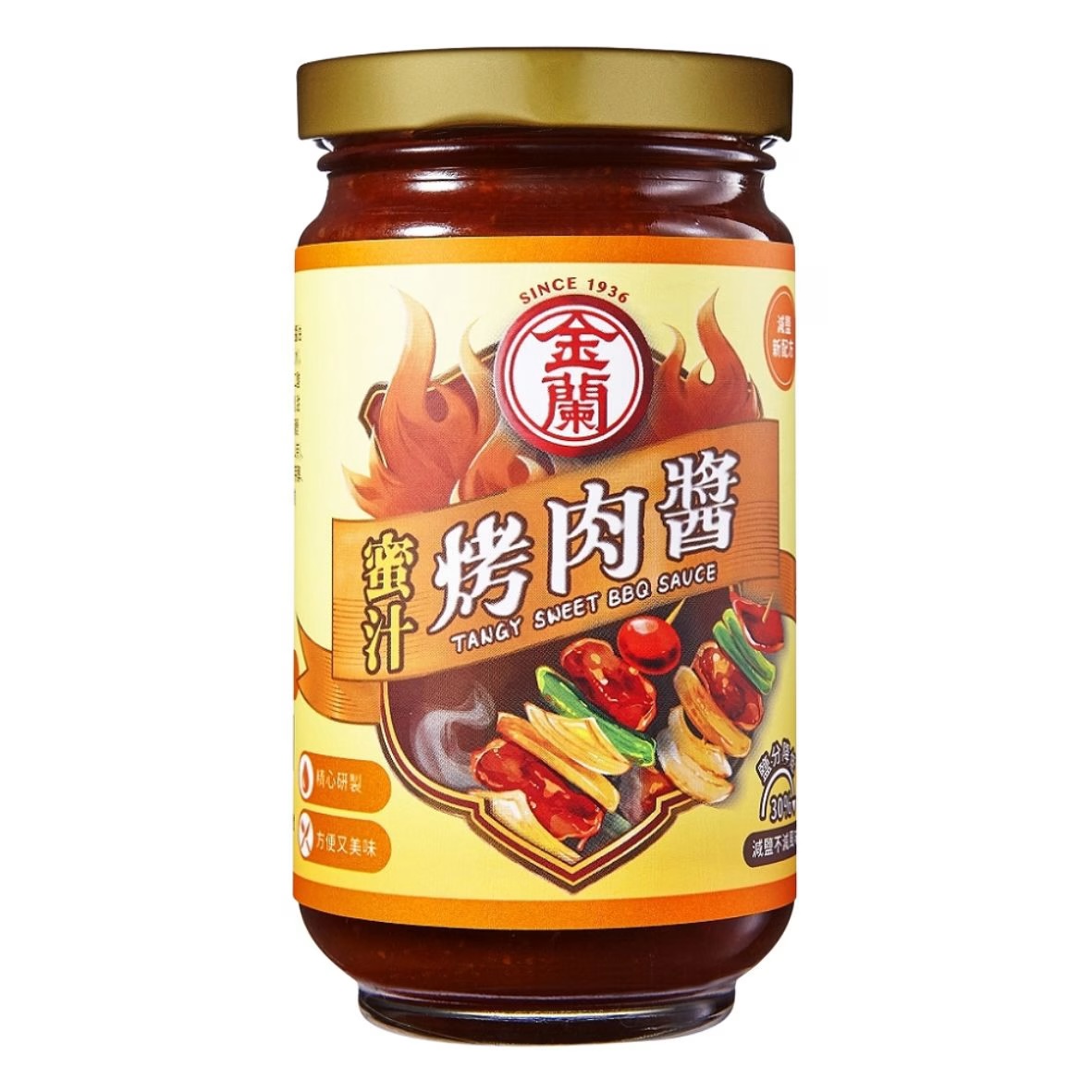 金蘭 蜜汁烤肉醬 Tangy Sweet BBQ Sauce 240g