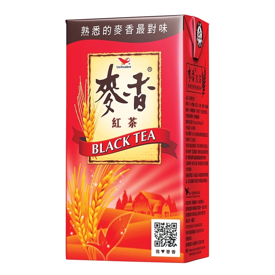 統一 麥香紅茶 Black Tea 300ml