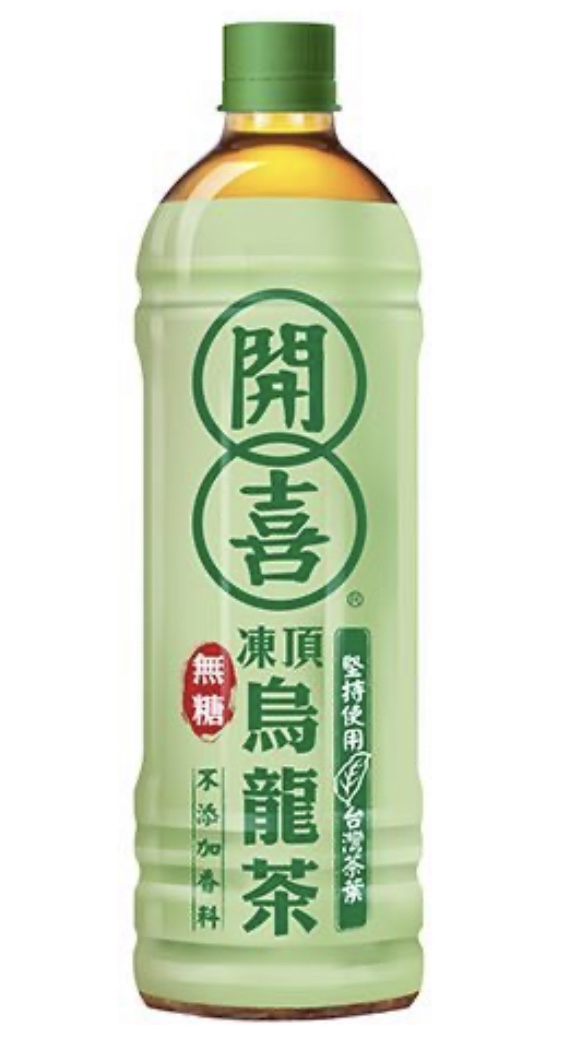開喜凍頂烏龍茶(無糖) Kaisi Oolong Tea (No Sugar)575ml
