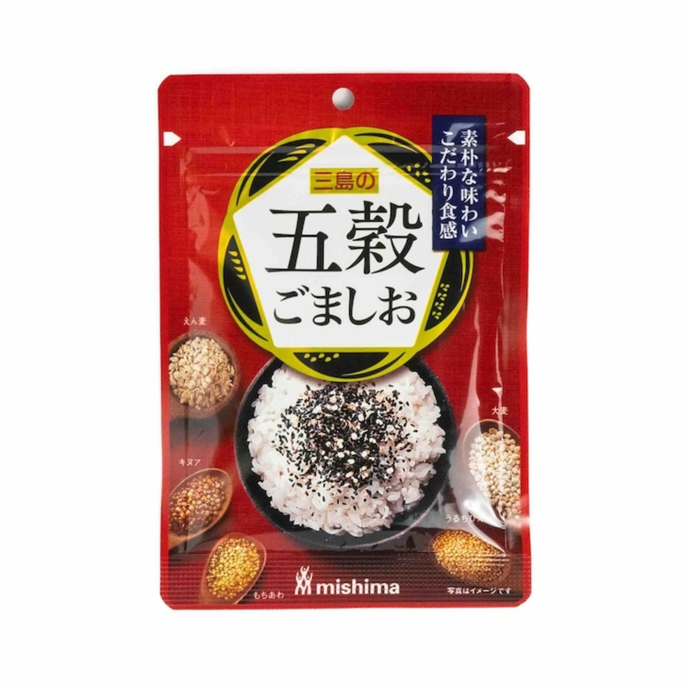 五穀芝麻拌飯素Mishima Foods Gokoku Goma Shio (Five Malts snd Sesame Salt) 36g