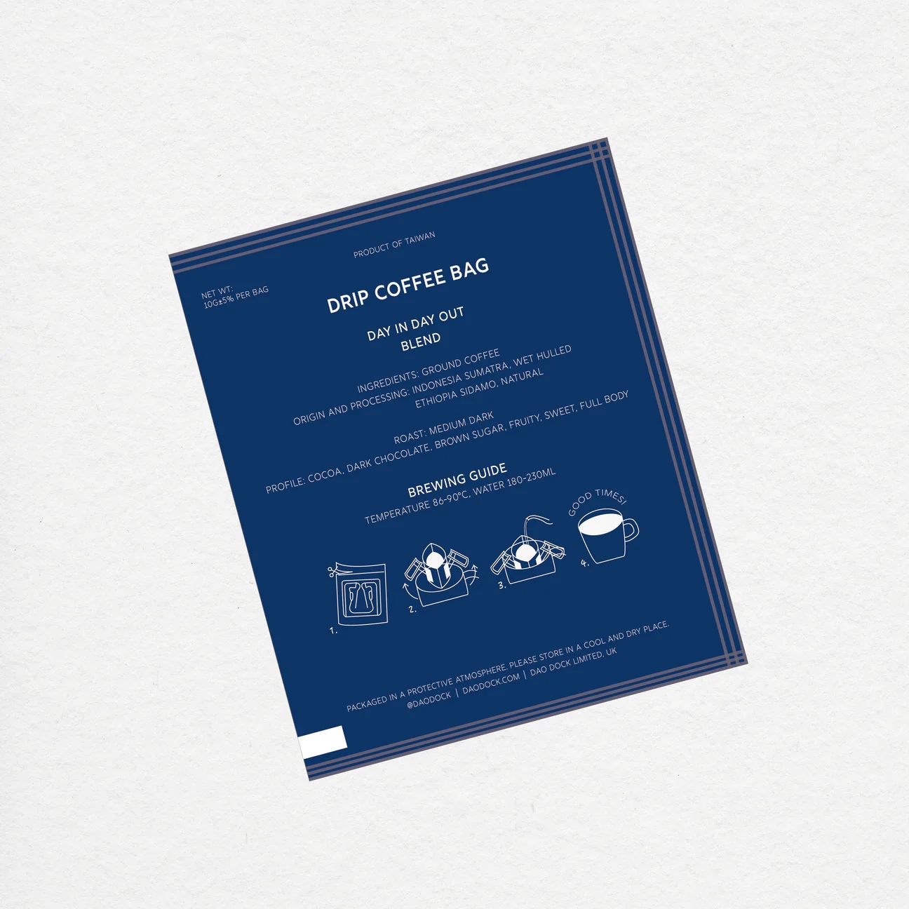 日日精選招牌 濾掛咖啡 Day In Day Out - Signature Blend