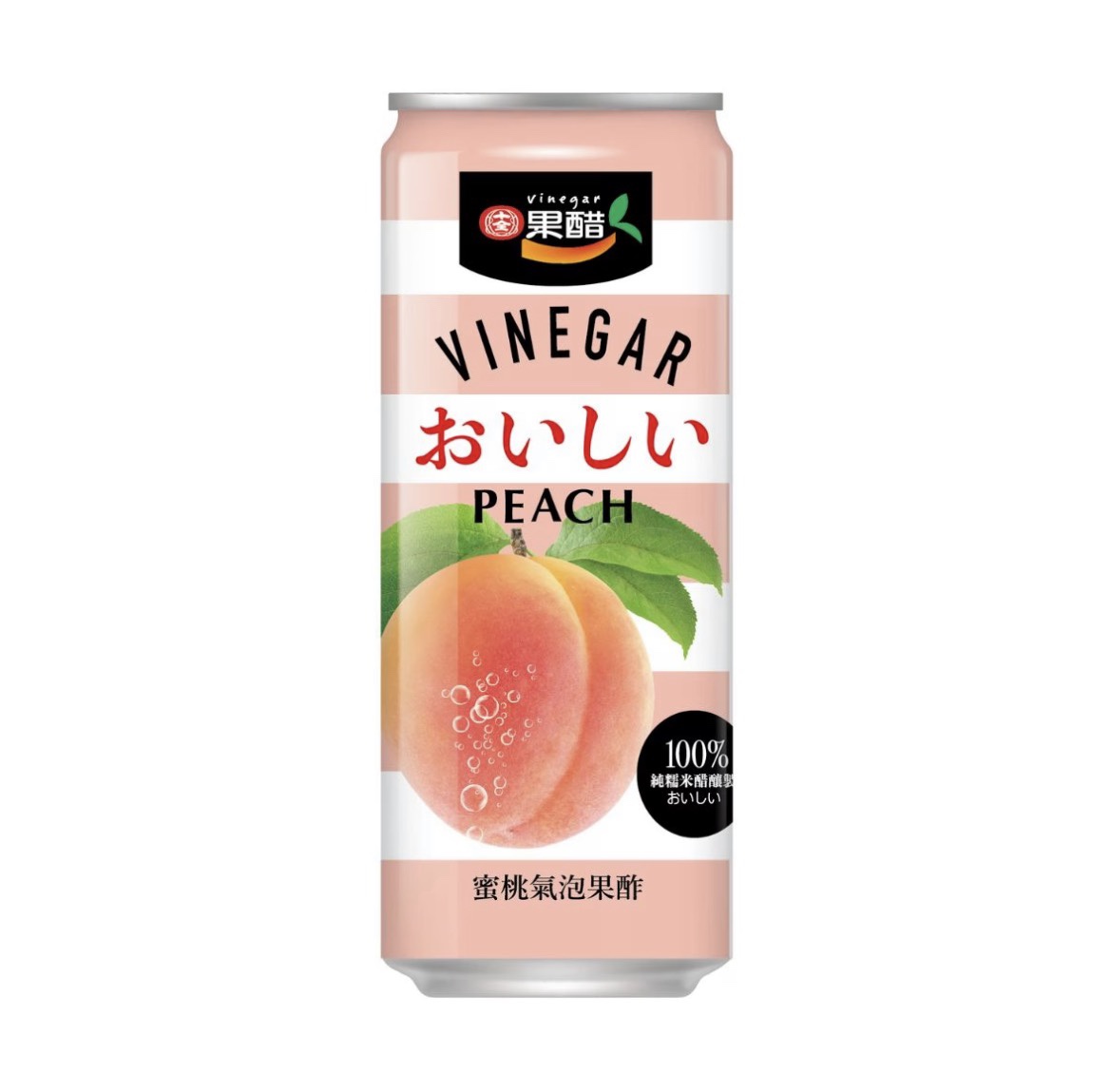 蜜桃氣泡果醋Peach Sparkling Vinegar Drink 330ml