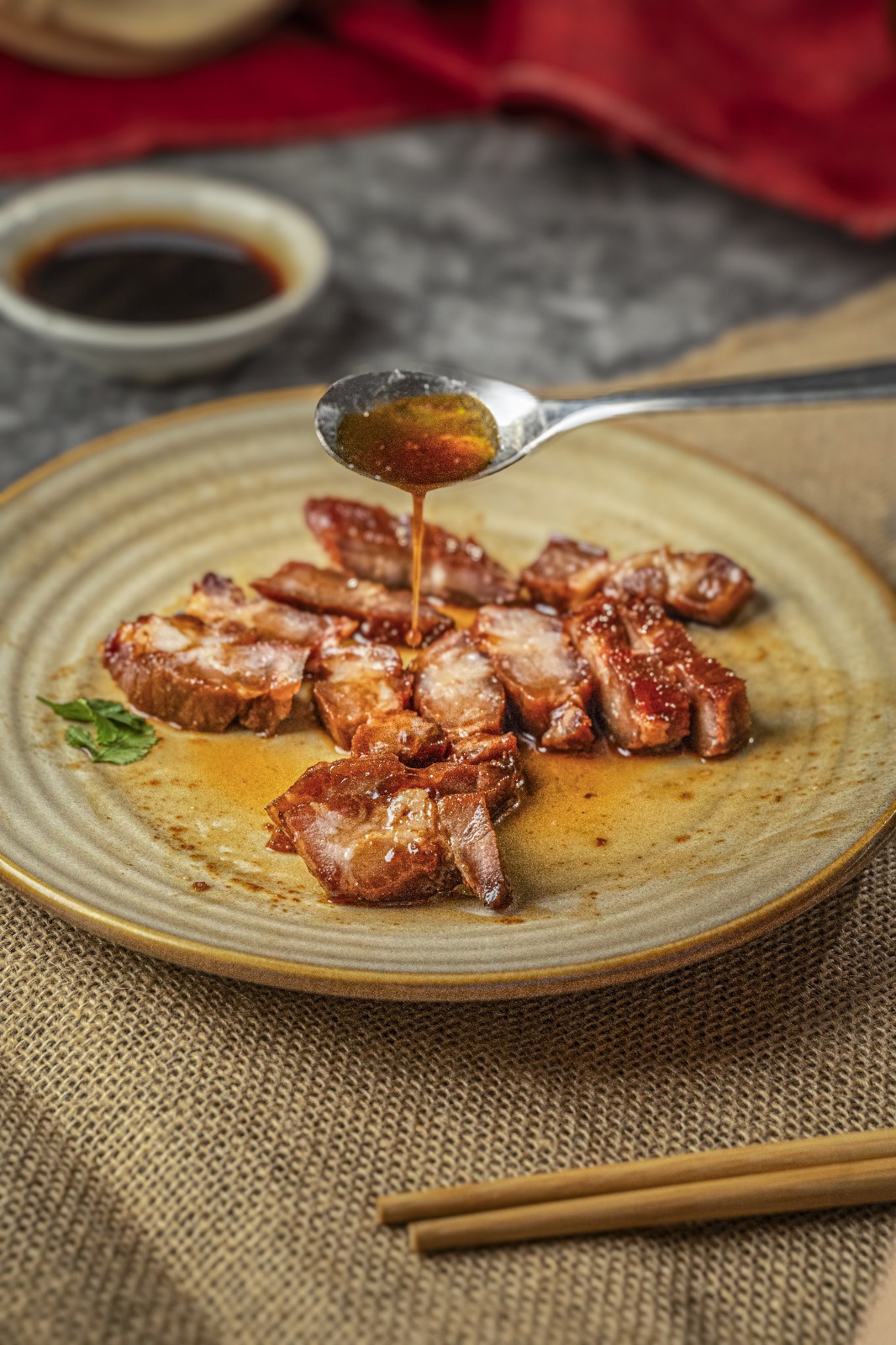 梅汁糖醋叉燒 Plum Sauce Glazed Char Siu 210g