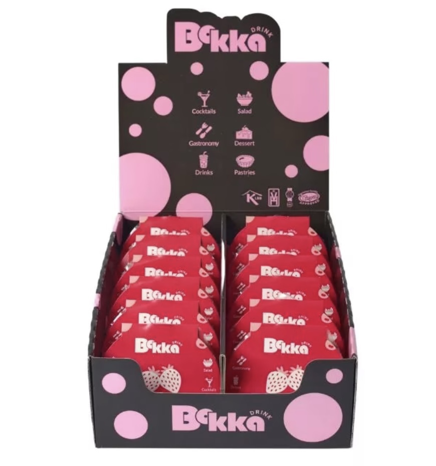 爆珠草莓口味1入 Bokka Popping Boba Strawberry Flavour 140g/1pc
