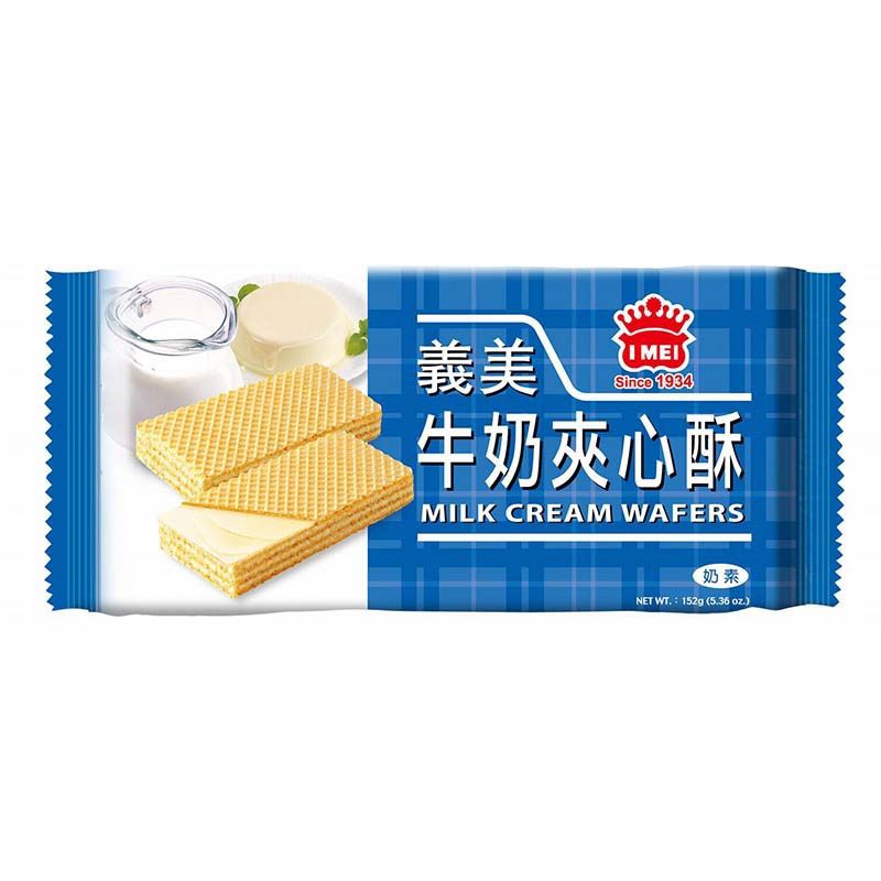義美夾心酥 牛奶 IM Cream Wafer -Milk 152g