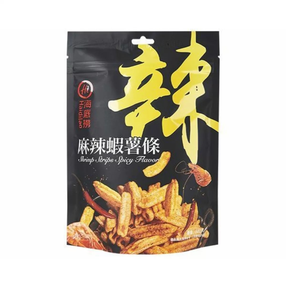 海底撈 麻辣蝦薯條Haidilao Shrimp Strips Spicy Flavour 50g
