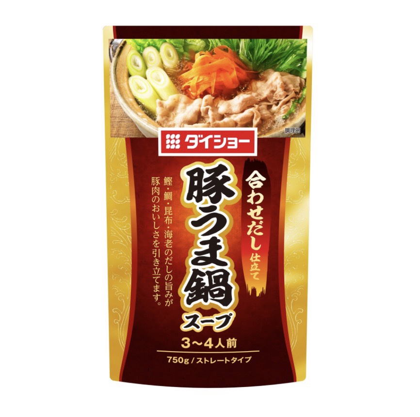 豚火鍋湯底 Pork Nabe Soup Base 750g