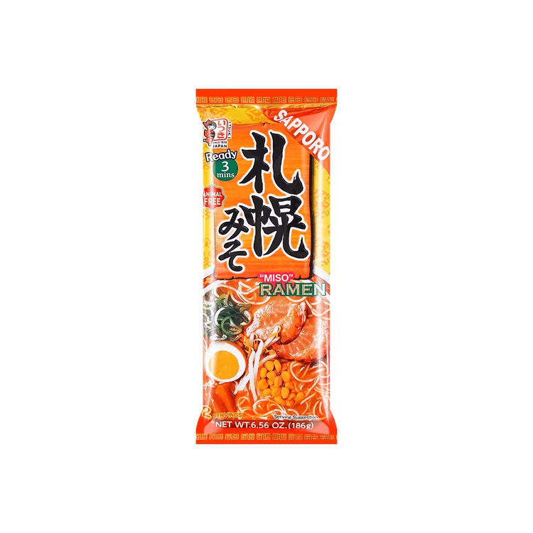 札幌味噌拉麵 Sapporo MISO Ramen 186g