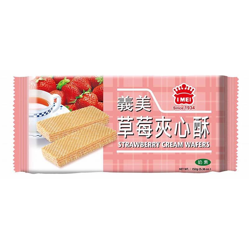 義美夾心酥 草莓 IM Cream Wafer -Strawberry 152g