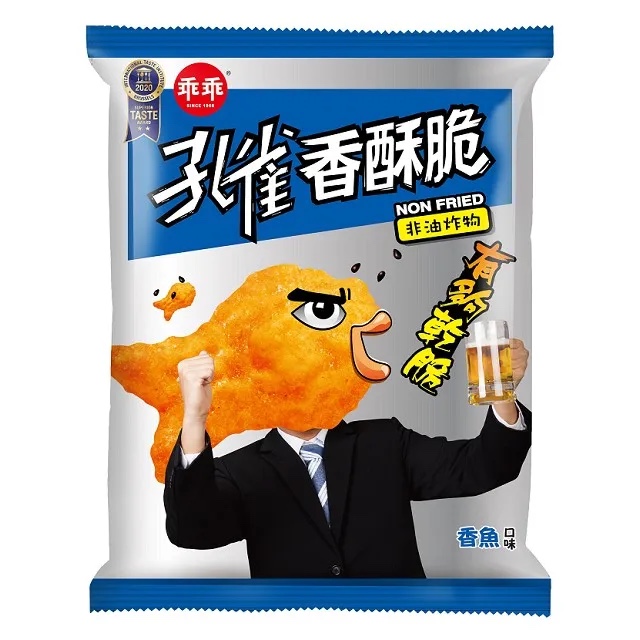 乖乖 孔雀香魚脆 Peacock Cracker Fish 60g