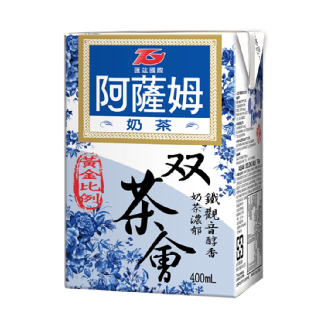 阿薩姆 雙茶會 鐵觀音奶茶 Assam Oolong Milk Tea 400ml