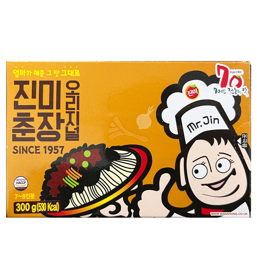 韓式 黑豆炸醬Jinmi Black Bean Paste 300g