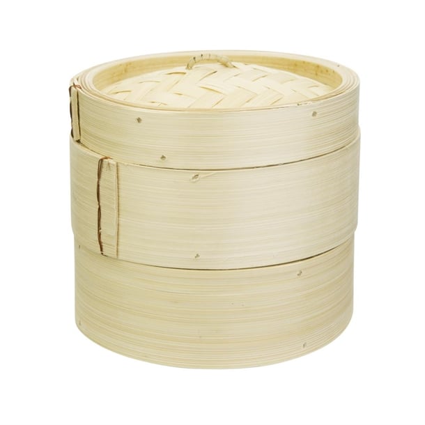 Bamboo steamer & LID 6" 竹蒸籠 二籠一蓋 6"