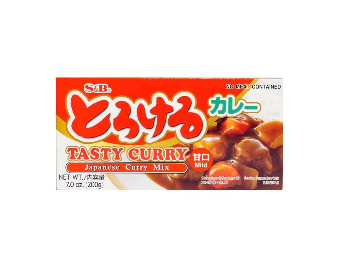 S&B 日式咖哩 微辣S&B Tasty Curry Sauce Mix Mild 200g