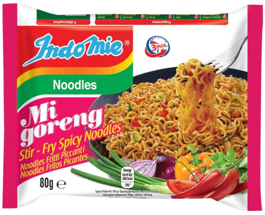 營多撈麵(辣味)Indomie80g