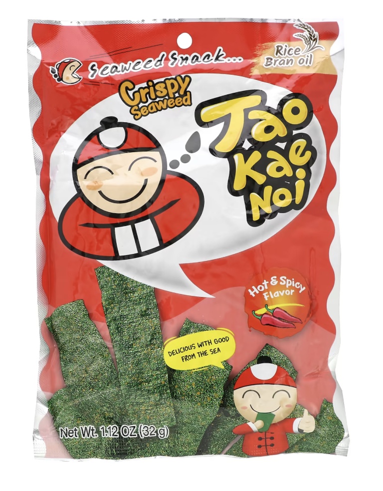小老闆海苔 香辣味 Crispy Seaweed 32g