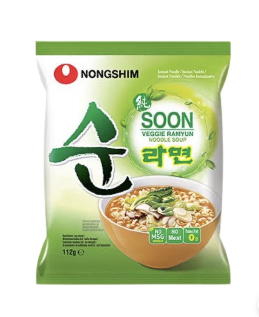農心素食蔬食拉麵 Nongshim Veggie ramyun noodle 112g