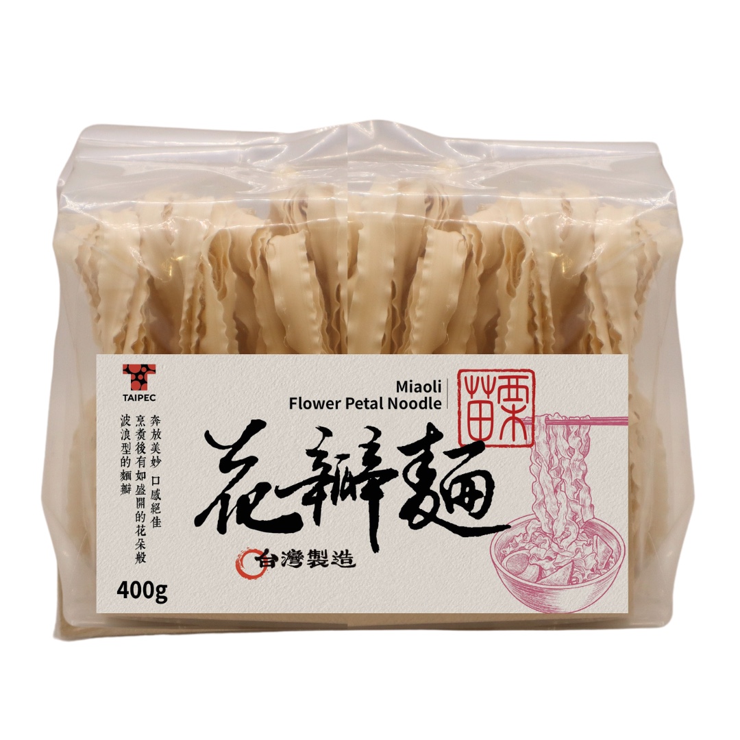 苗栗花瓣麵 Taiwan Miaoli Flower Pasta Noodle 400g
