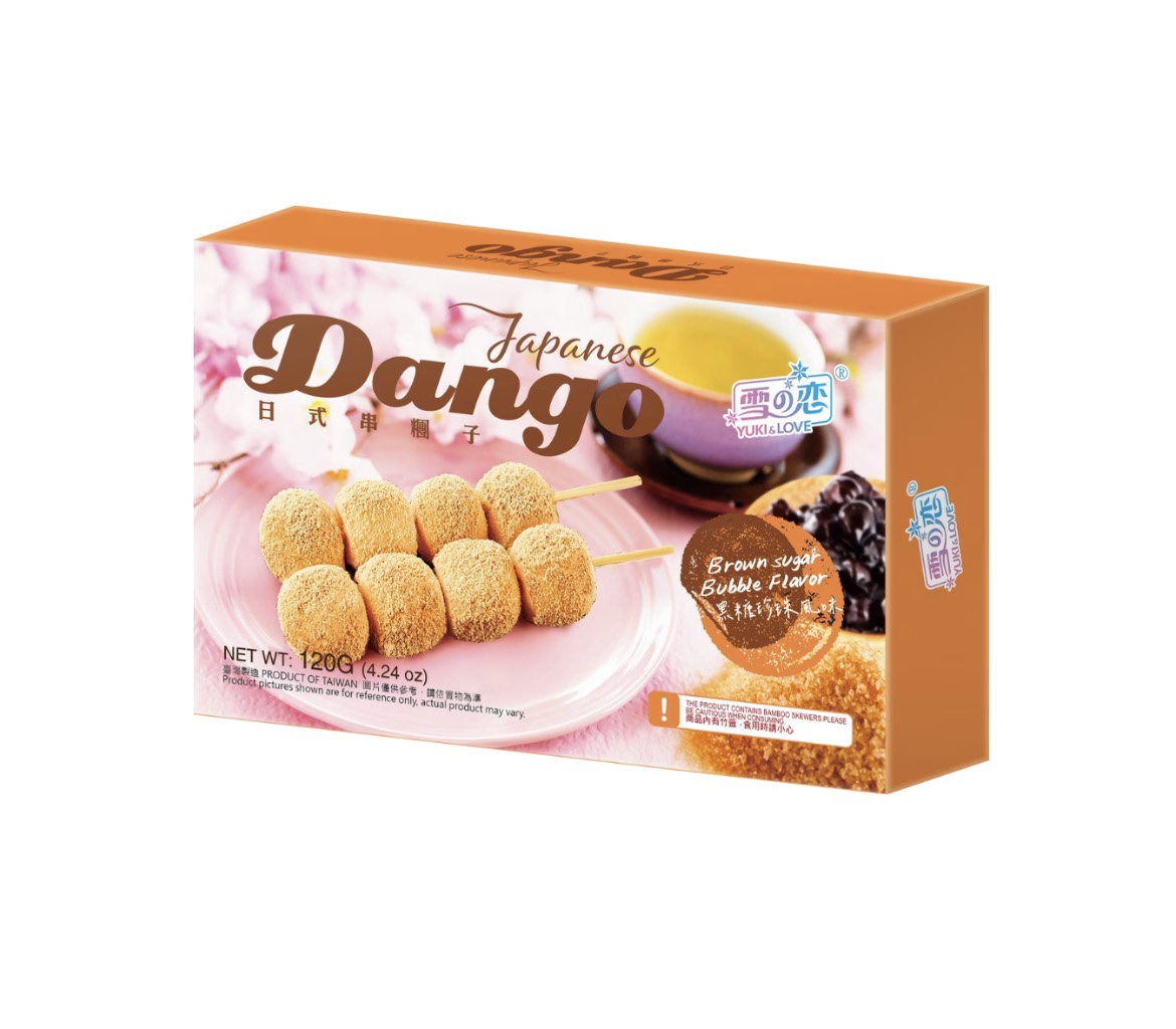 日式串糰子 黑糖珍珠口味 Japanese Dango Brown Sugar Bubble 120g