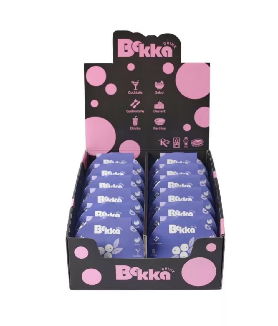 爆珠藍莓口味1入 Bokka Popping Boba Blueberry Flavour 140g/1pc
