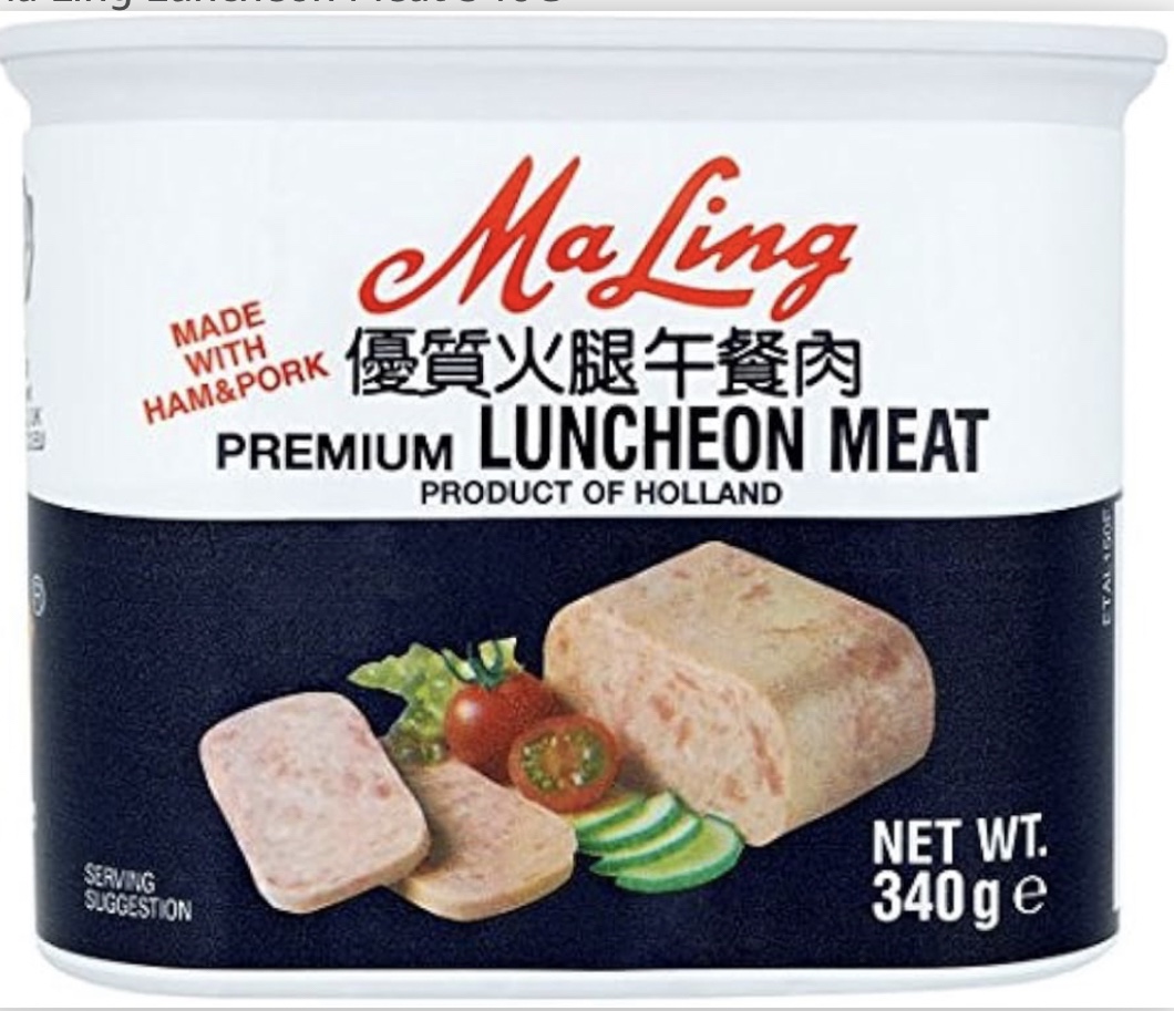 火腿午餐肉 Ma Ling  Luncheon Meat 340g