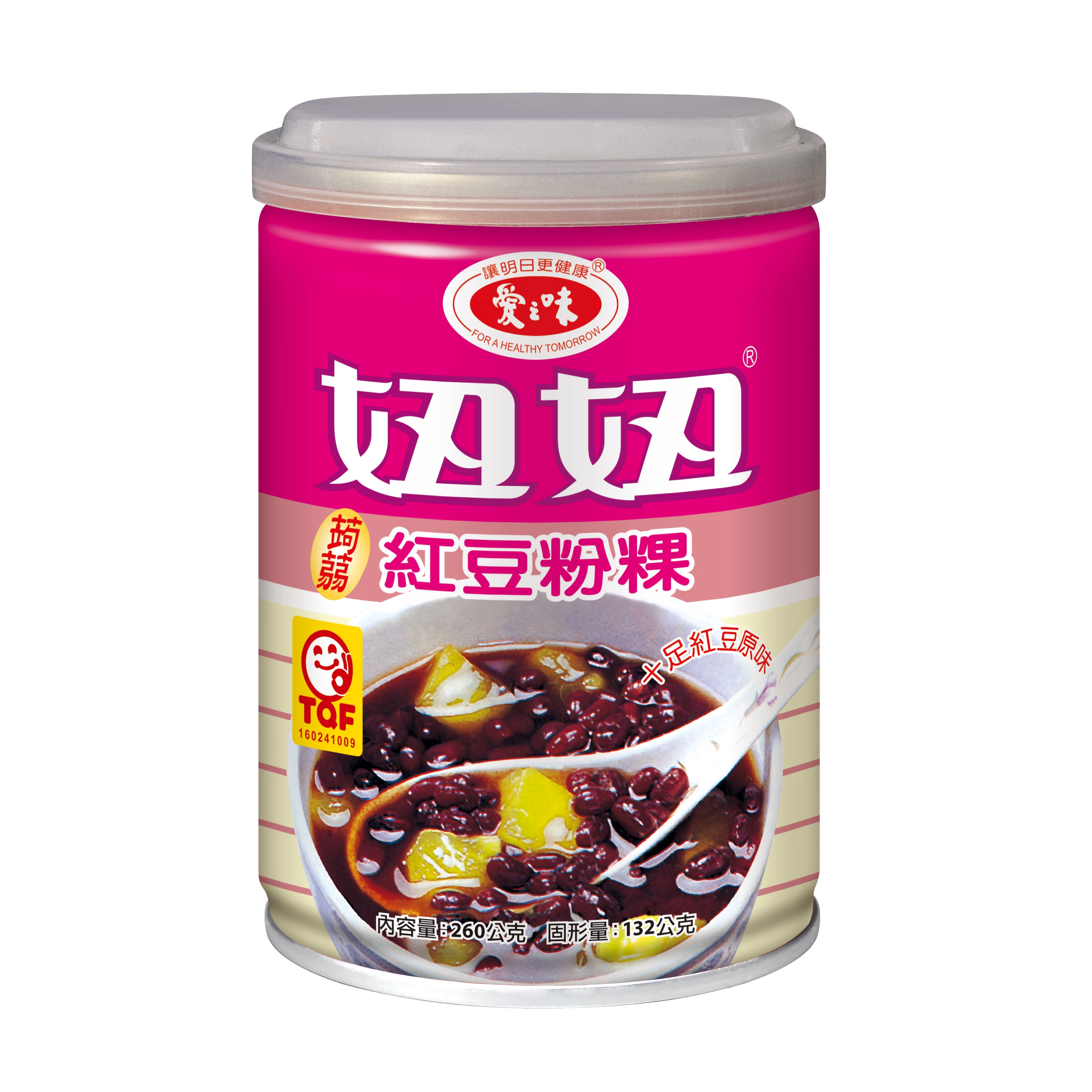 愛之味-妞妞紅豆粉粿 Mixed Congee – Red Bean with Jelly 260g