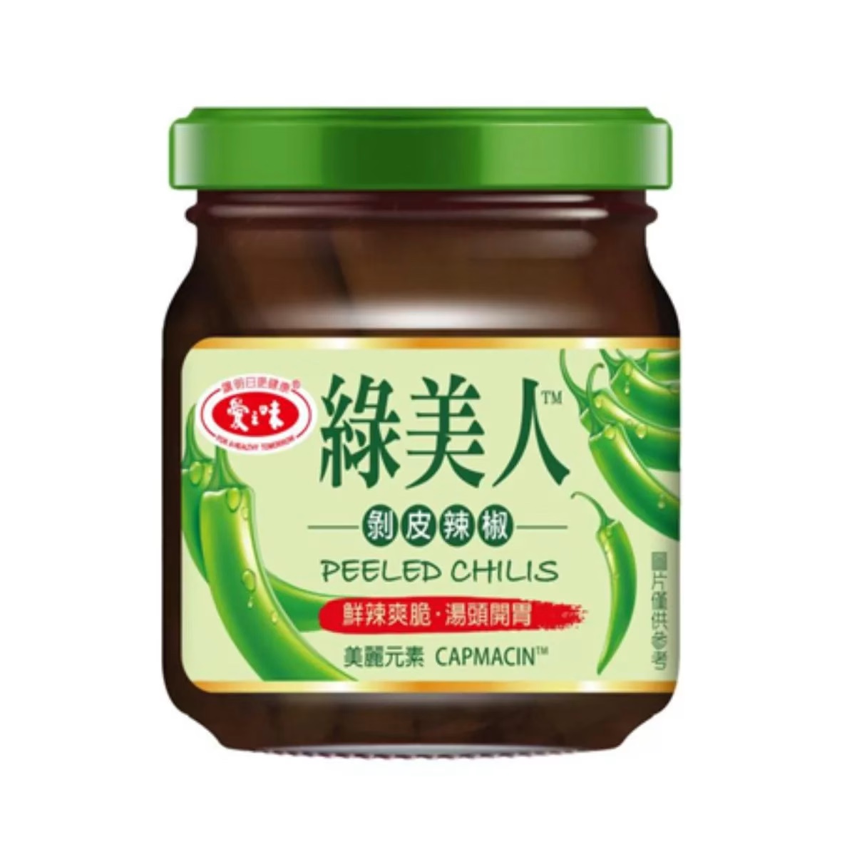 愛之味 剝皮辣椒 Peeled Chilis 200g